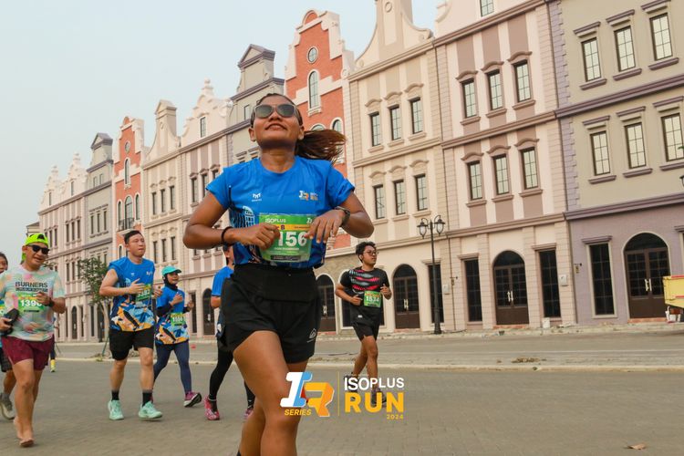 Race photo from ISOPlus Run 2024 Jakarta