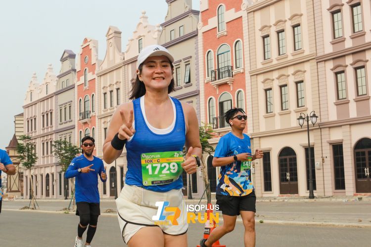 Race photo from ISOPlus Run 2024 Jakarta