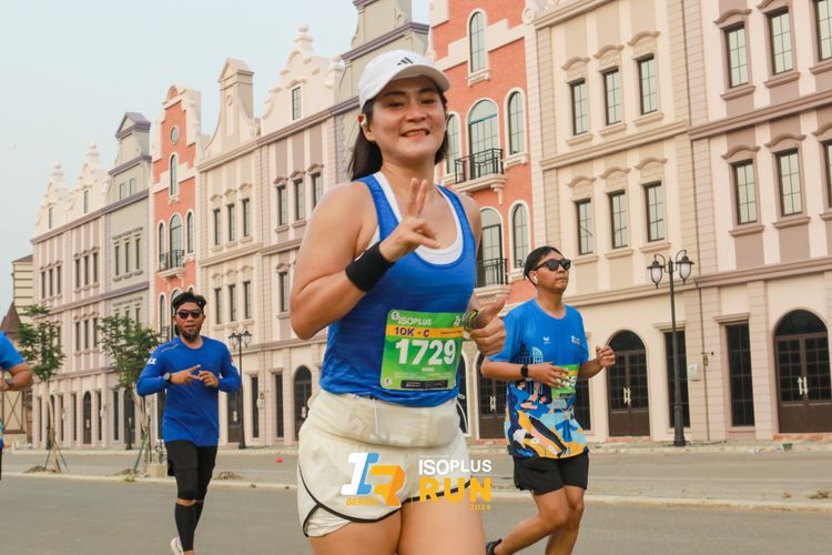 Race photo from ISOPlus Run 2024 Jakarta