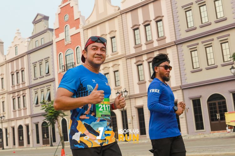 Race photo from ISOPlus Run 2024 Jakarta