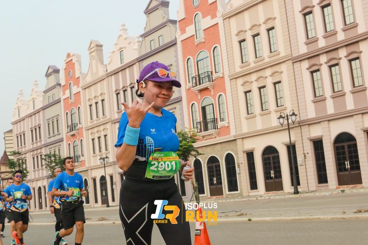 Race photo from ISOPlus Run 2024 Jakarta