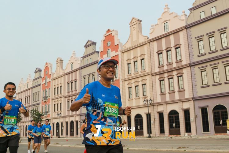 Race photo from ISOPlus Run 2024 Jakarta