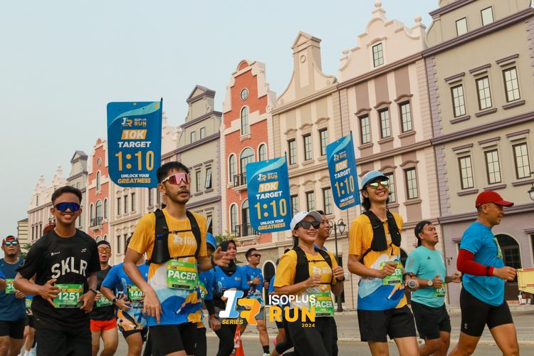 Race photo from ISOPlus Run 2024 Jakarta