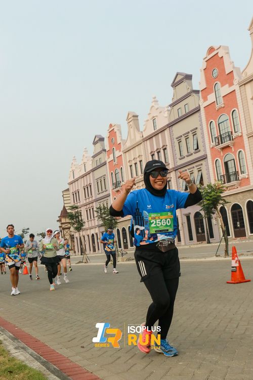 Race photo from ISOPlus Run 2024 Jakarta