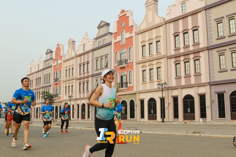 Race photo from ISOPlus Run 2024 Jakarta