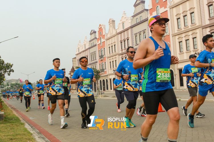 Race photo from ISOPlus Run 2024 Jakarta