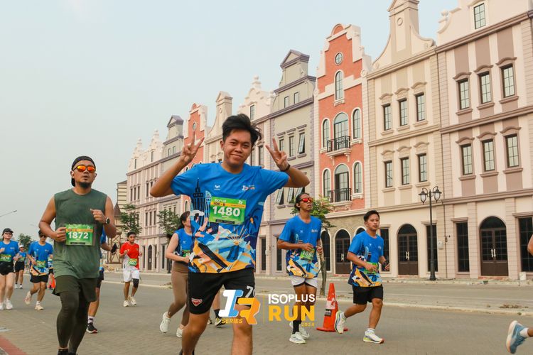 Race photo from ISOPlus Run 2024 Jakarta