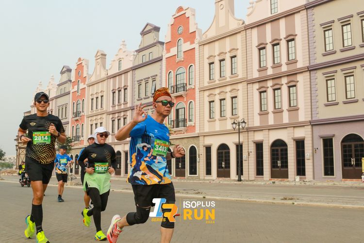 Race photo from ISOPlus Run 2024 Jakarta