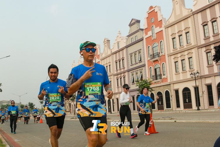 Race photo from ISOPlus Run 2024 Jakarta