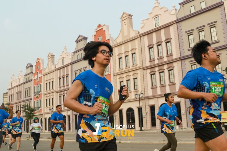 Race photo from ISOPlus Run 2024 Jakarta