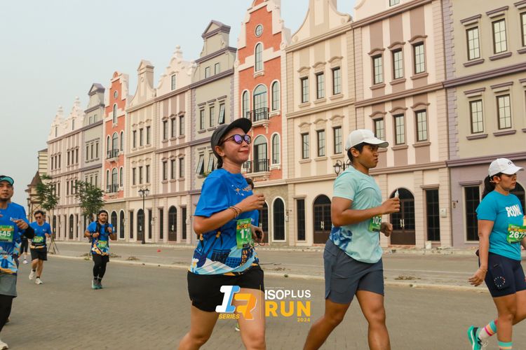 Race photo from ISOPlus Run 2024 Jakarta