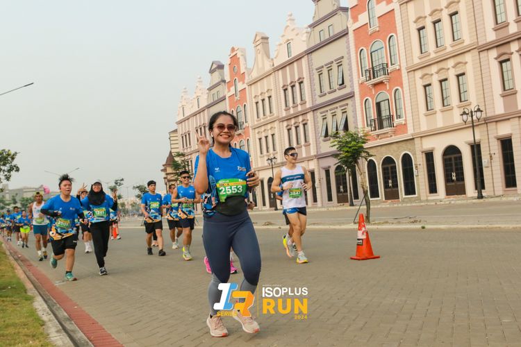 Race photo from ISOPlus Run 2024 Jakarta