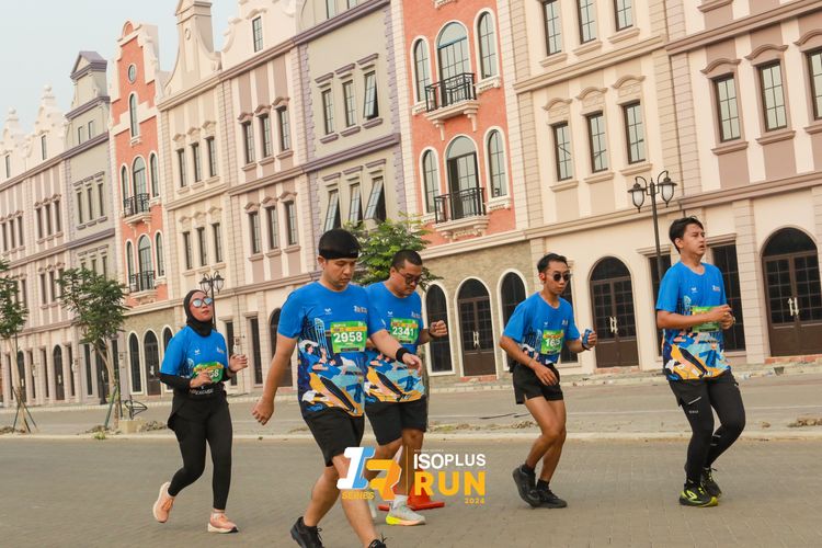 Race photo from ISOPlus Run 2024 Jakarta