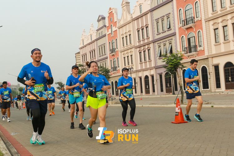Race photo from ISOPlus Run 2024 Jakarta