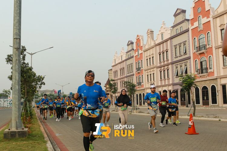 Race photo from ISOPlus Run 2024 Jakarta