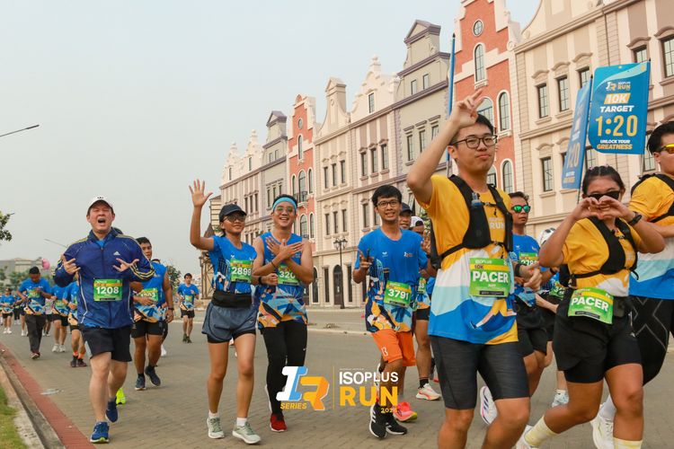 Race photo from ISOPlus Run 2024 Jakarta