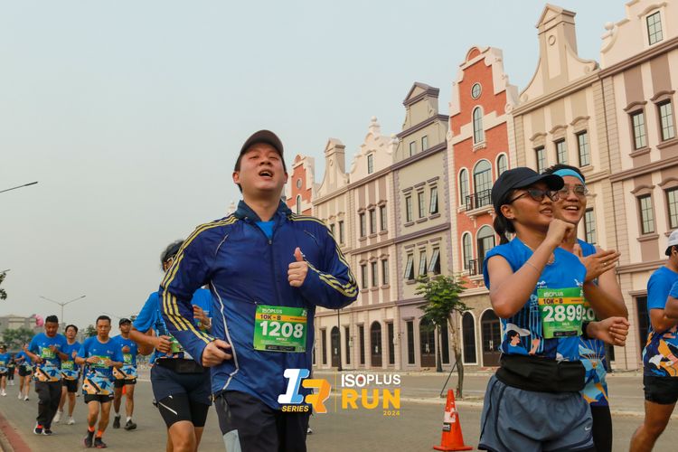 Race photo from ISOPlus Run 2024 Jakarta