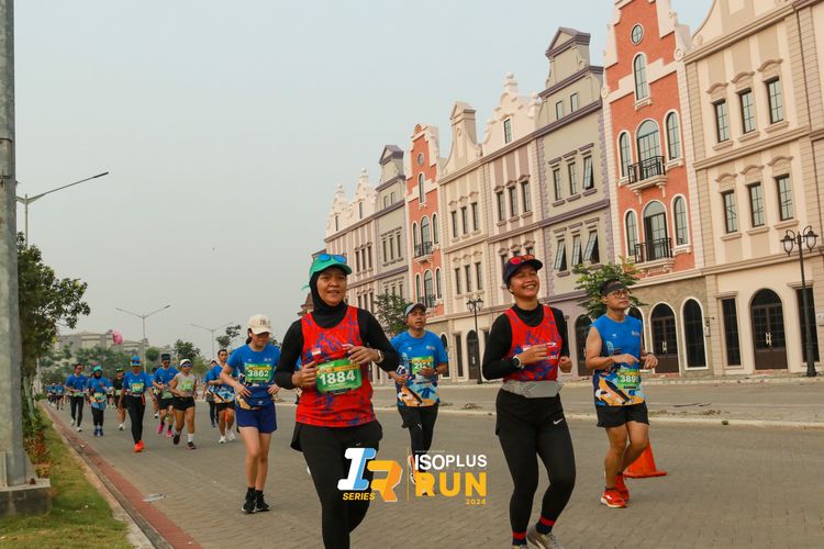Race photo from ISOPlus Run 2024 Jakarta
