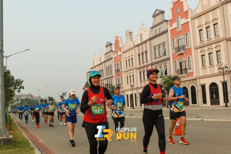 Race photo from ISOPlus Run 2024 Jakarta