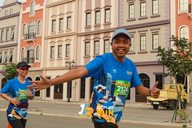 Race photo from ISOPlus Run 2024 Jakarta