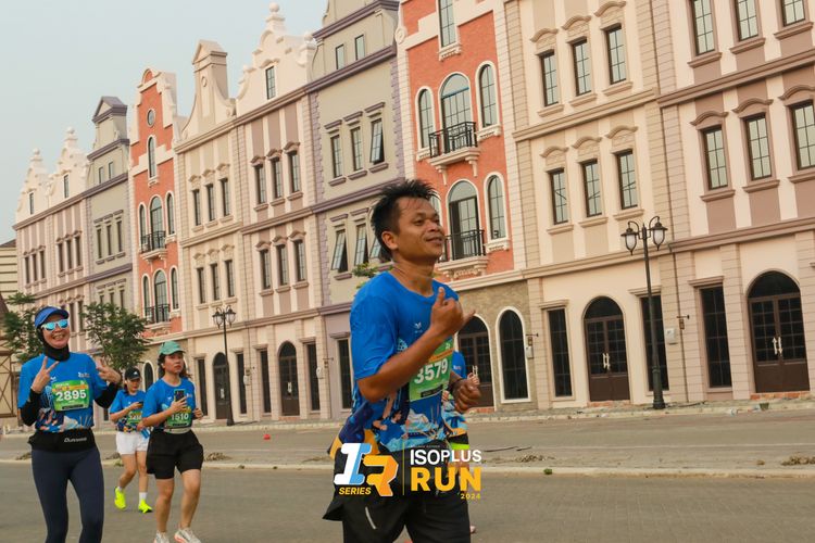 Race photo from ISOPlus Run 2024 Jakarta
