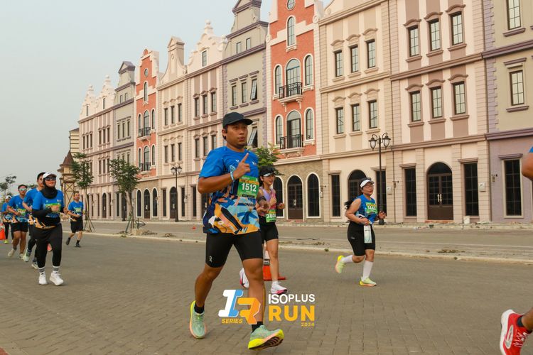 Race photo from ISOPlus Run 2024 Jakarta