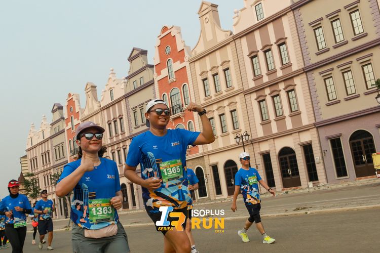 Race photo from ISOPlus Run 2024 Jakarta