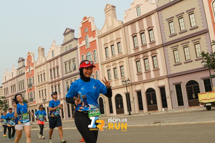 Race photo from ISOPlus Run 2024 Jakarta