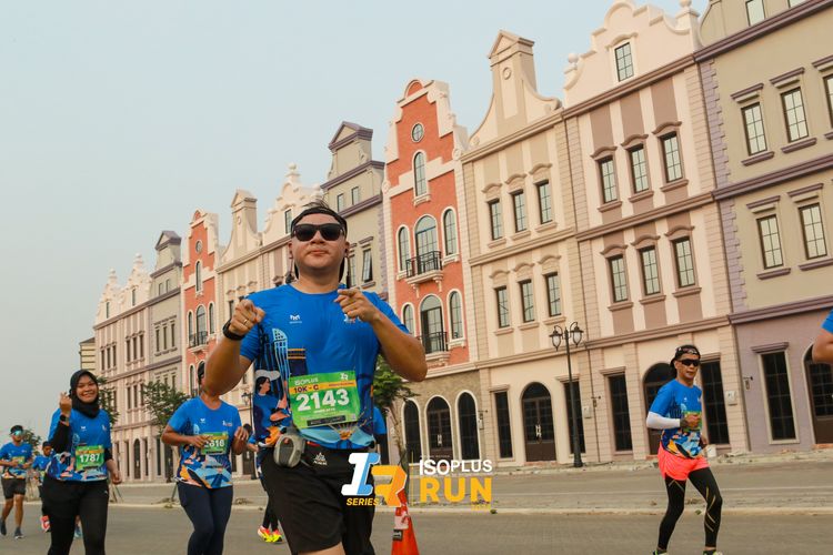 Race photo from ISOPlus Run 2024 Jakarta