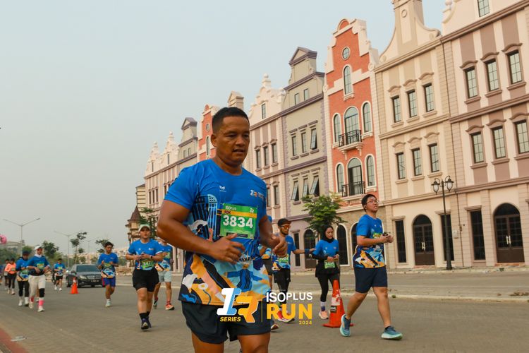 Race photo from ISOPlus Run 2024 Jakarta