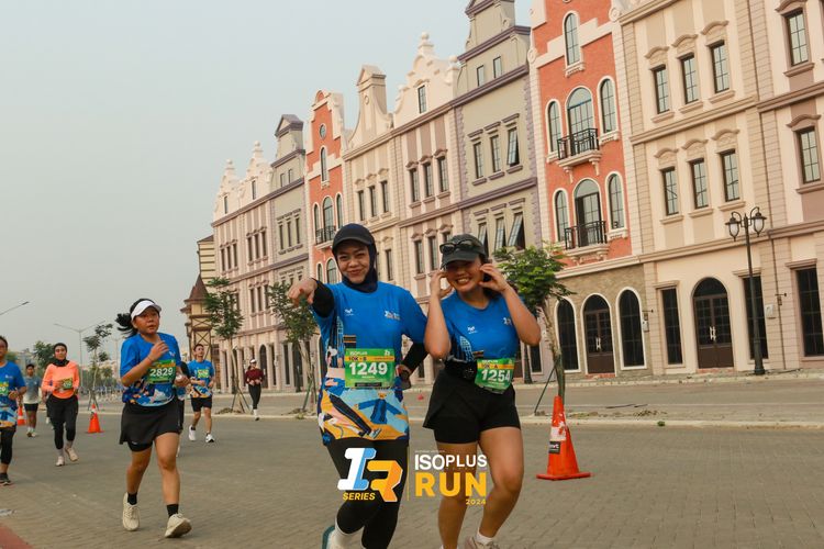 Race photo from ISOPlus Run 2024 Jakarta