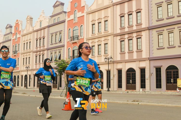 Race photo from ISOPlus Run 2024 Jakarta