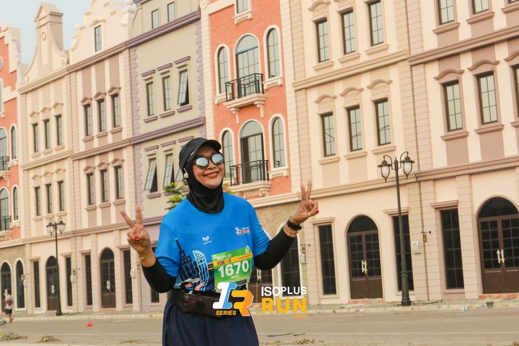 Race photo from ISOPlus Run 2024 Jakarta