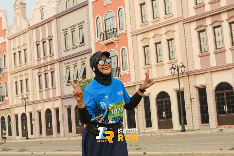 Race photo from ISOPlus Run 2024 Jakarta