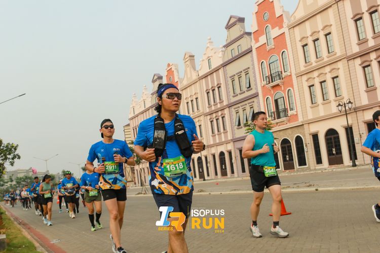 Race photo from ISOPlus Run 2024 Jakarta
