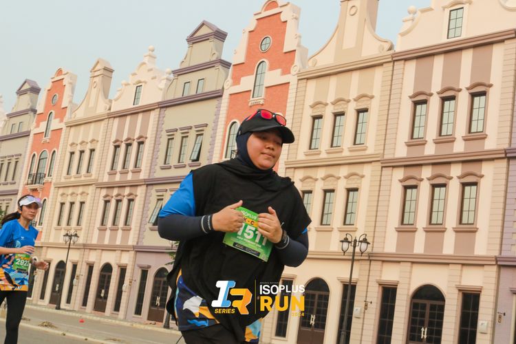Race photo from ISOPlus Run 2024 Jakarta