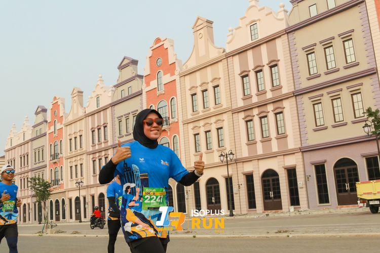 Race photo from ISOPlus Run 2024 Jakarta