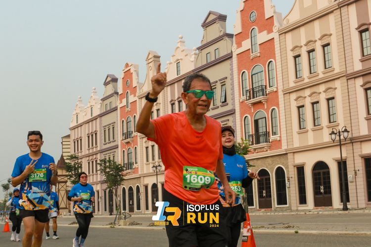 Race photo from ISOPlus Run 2024 Jakarta