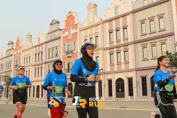 Race photo from ISOPlus Run 2024 Jakarta