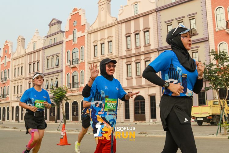 Race photo from ISOPlus Run 2024 Jakarta