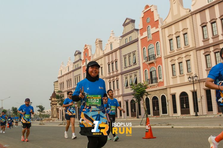 Race photo from ISOPlus Run 2024 Jakarta