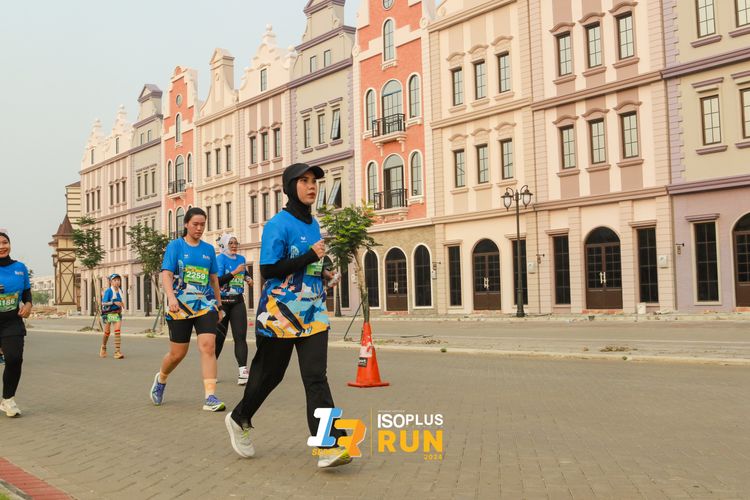 Race photo from ISOPlus Run 2024 Jakarta