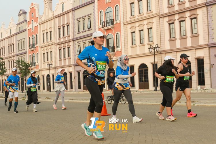 Race photo from ISOPlus Run 2024 Jakarta