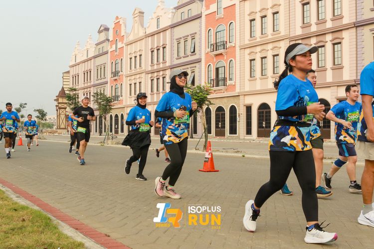 Race photo from ISOPlus Run 2024 Jakarta