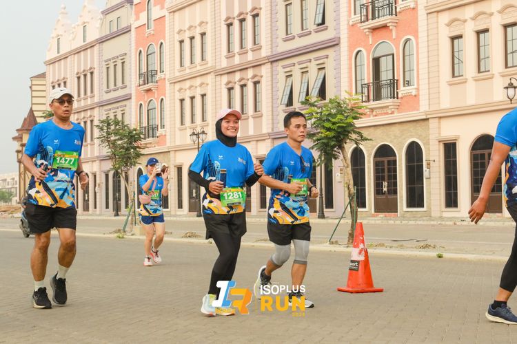 Race photo from ISOPlus Run 2024 Jakarta
