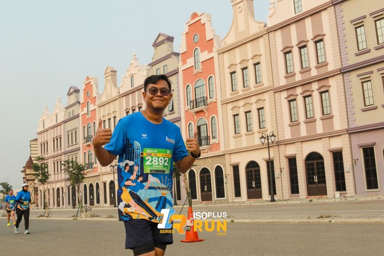 Race photo from ISOPlus Run 2024 Jakarta