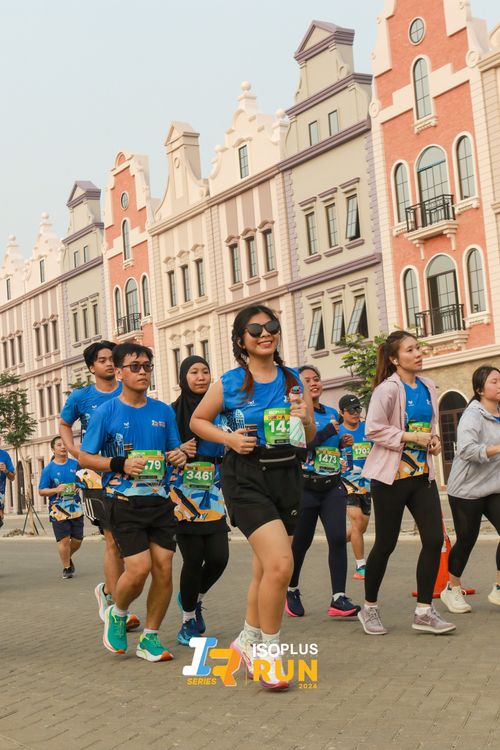 Race photo from ISOPlus Run 2024 Jakarta