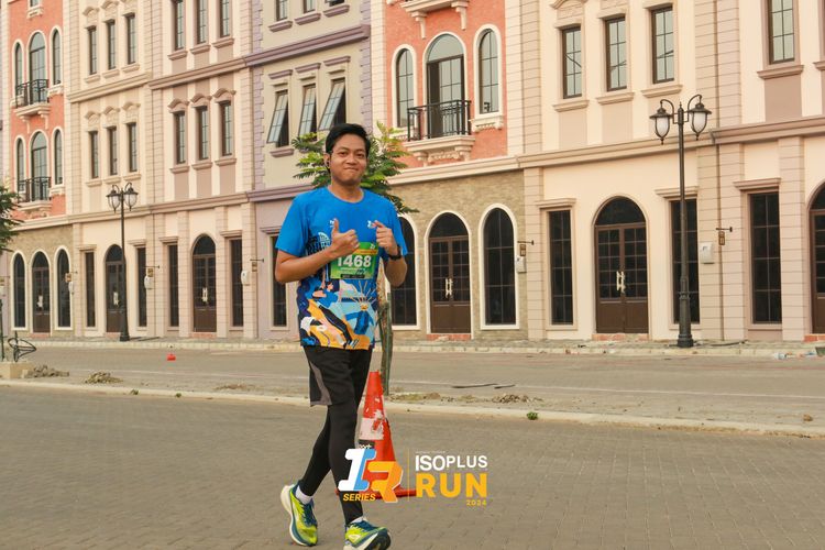 Race photo from ISOPlus Run 2024 Jakarta