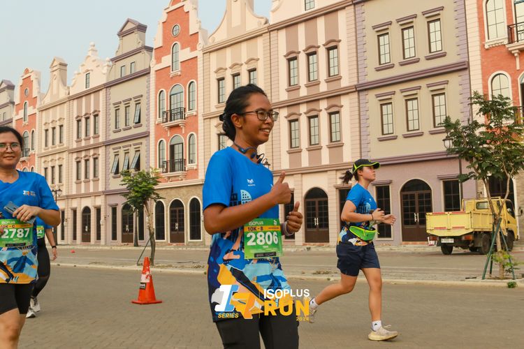 Race photo from ISOPlus Run 2024 Jakarta
