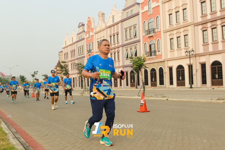 Race photo from ISOPlus Run 2024 Jakarta